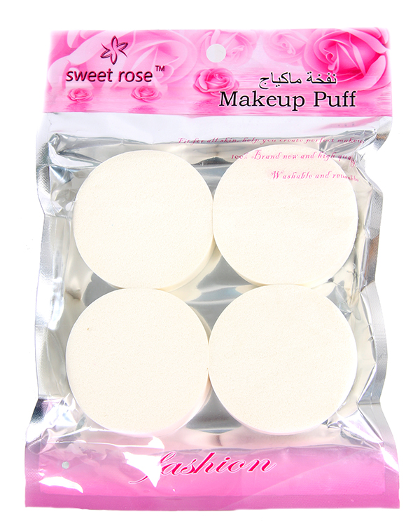 Sweet Rose Kalin Yuvarlak Dortlu Makyaj Sungeri